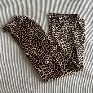 NA-KD Leopard Satin Pants - Size 36